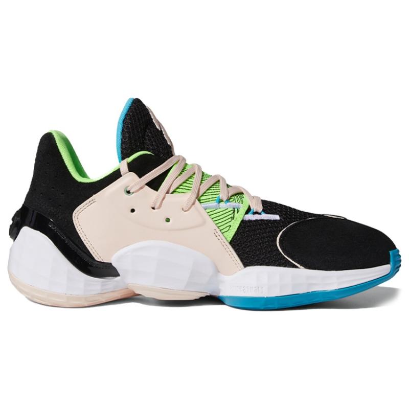 adidas Harden Vol. 4 'Black Signal Green' Sneakers FY0874