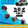Car Mesh Sun Shades For Toyota Corolla Cross XG10 ~2025 2024 Magnetic Sunshade Windshield Side Window Visor Tool Accessories