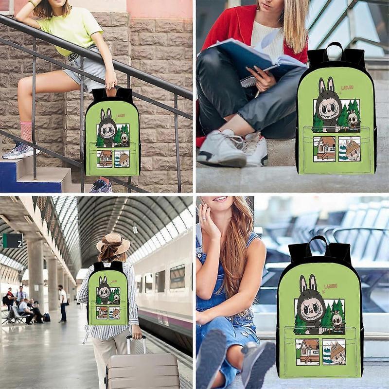 Travel Laptop Backpack, Fits 15.6 Inch Notebook, with Multiple Organizational Compartments for Teen Student Business Work P2287