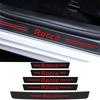 AUEVJ1 Car Door Sill Scratch Resistent Stickers Threshold Pad for Volkswagen VW Rocco Rline Golf 6 7 CC Tiguan GTI Polo Passat Scirocco