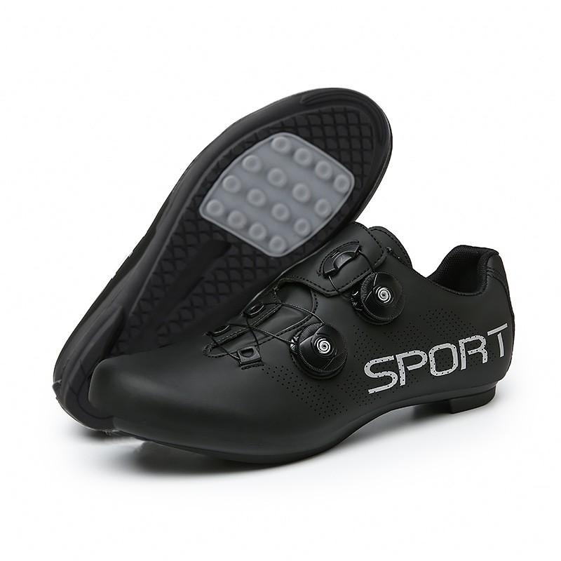 Unisex Cycling Shoes Road Mountain Bikes Stiff Sole Clipless Compatible Lightweight Performance Footwear