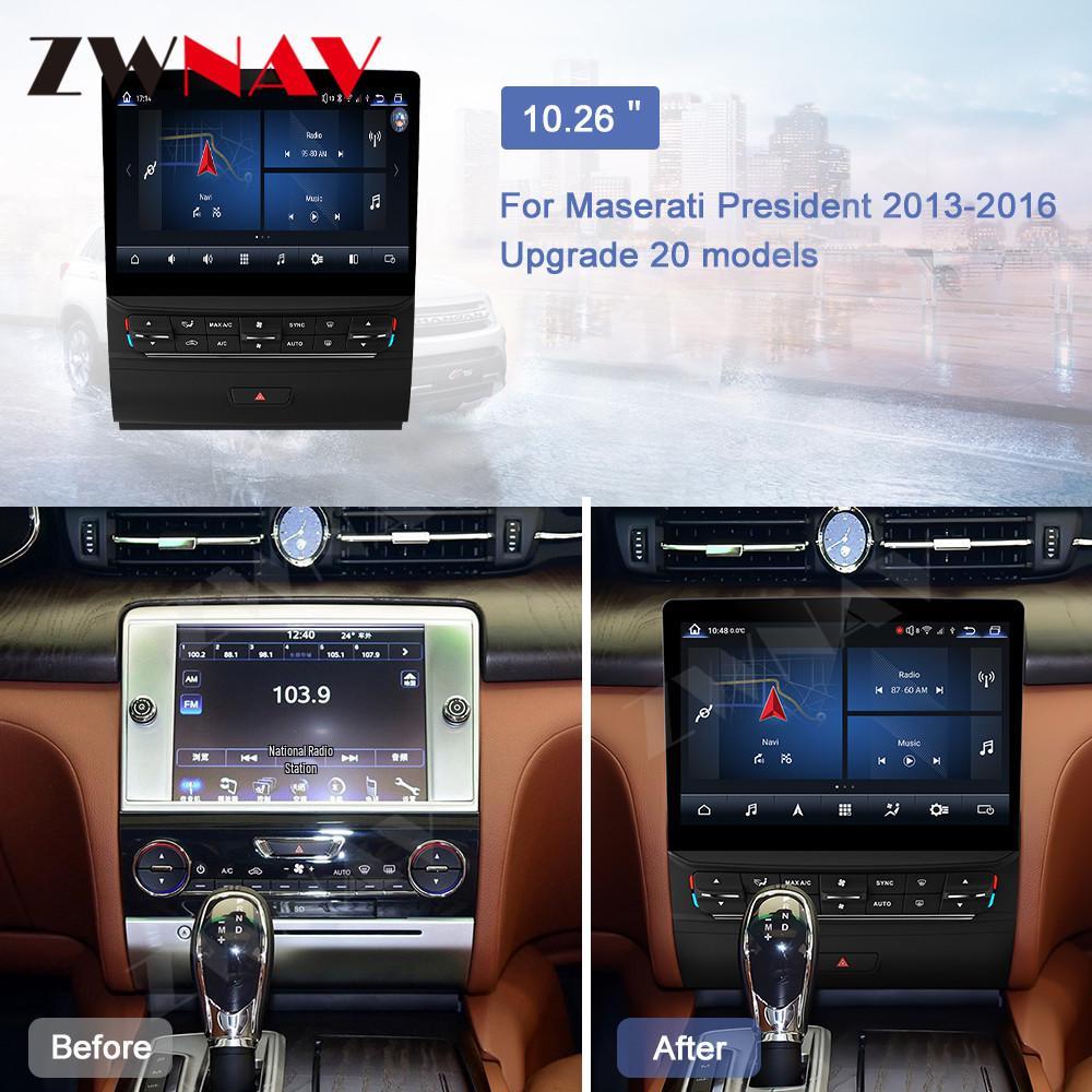 Maserati Quattroporte 13-16 Large 10.26" Central Control Navigation 4G All-in-One