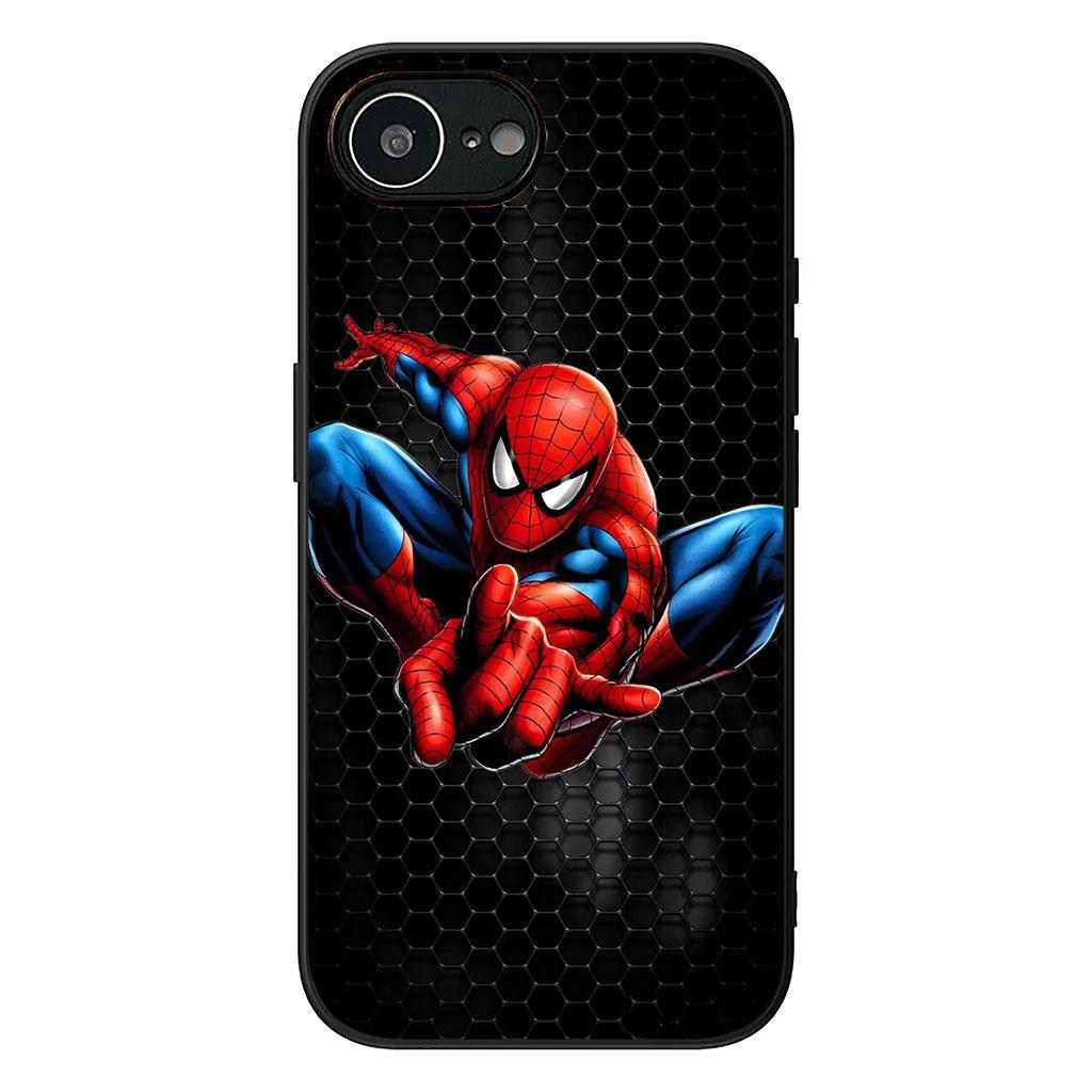 

Spider Marvel Man Spiderman Phone Cover for Apple iPhone 17 16 Plus 13 12 Pro Max Mini X XR ProMax 16E 15+ 16Plus Air Case iPhone 13 Pro Max
