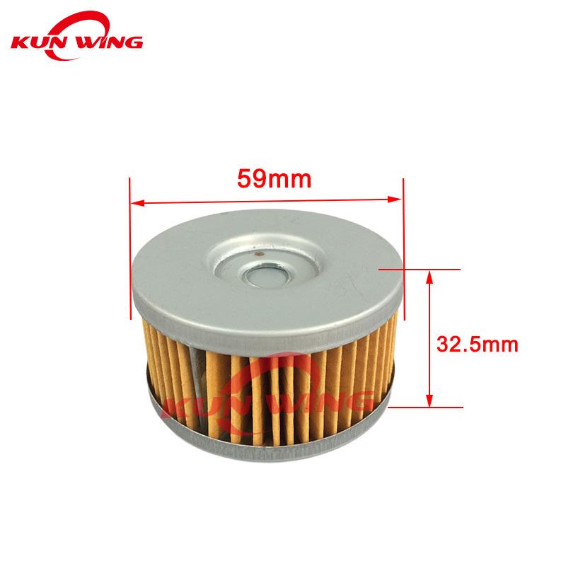 2pcs Motorcycle Oil Filter For Suzuki DR-Z250 DR250 GN250 GZ250 SP250 TU250 SG350 SP250 DR350 VL250 Intruder LC