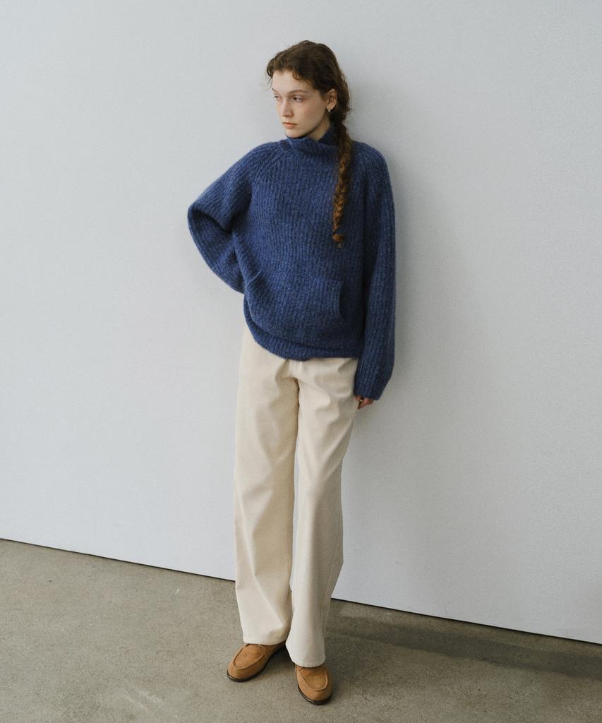 Yulago Buckle Corduroy Pants