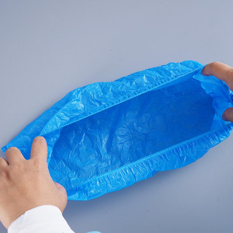 Super Thick Non-Slip CPE Shoe Covers - Waterproof & Wear-Resistant for Cleaning, Housekeeping & Work
