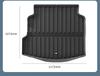 Wear-Resistant TPE Floor and Trunk Mats for Nissan N7 (25 Models)