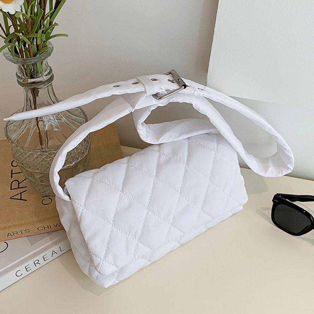 Women Lightweight Large Capacity Quilted Tote Puffy Handbags Underarm Bag Shoulder Bags