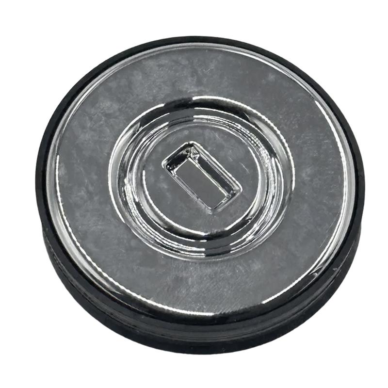 

51217267593 Car Door Lock Cylinder Cover 51217267595 For Rolls Royce Ghost Door Lock Protect Cover Parts Accessories BlackSilver