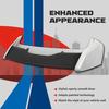 Roof Spoiler Compatible with 20122018 Ford Focus Hatchback Models Rear Wind Spoiler Plastic Gray Black Painted for Enhanced Aer