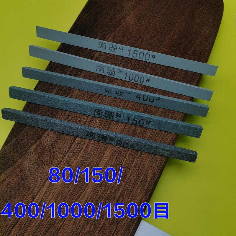 Triangle Oil Stone for Sharpening Knives Kit, Fine Grinding Diamond Oilstone Strip, Knife Stone, 145*10*8mm