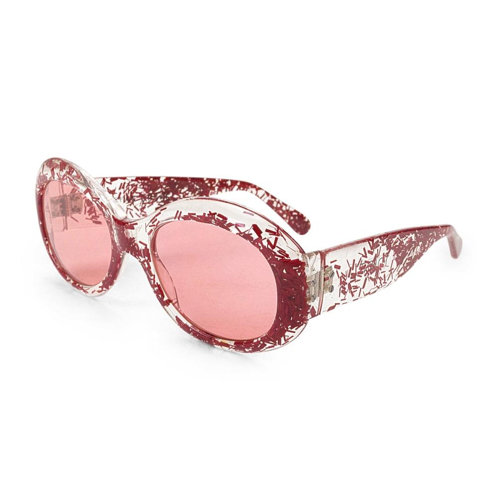 

Stefan Cooke 4 Clear Red Sunglasses Multi One Size