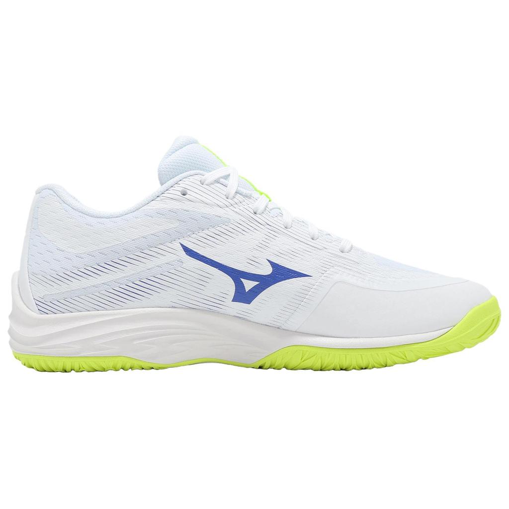 Mizuno Lightning Select Comfortable Fit Supportive Breathable Volleyball Shoes Unisex sneaker White Blue V1GA267039
