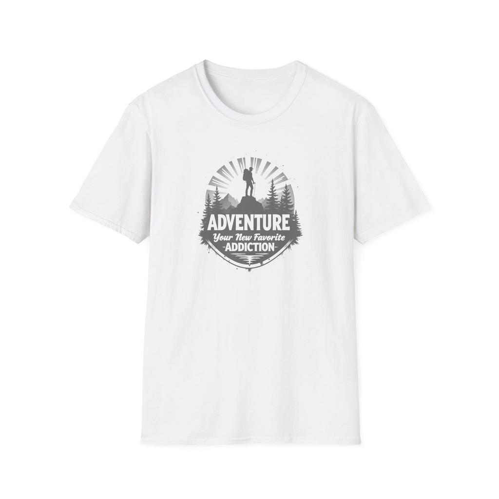Adventure Your New Favorite Addiction T-Shirt | Hiking Outdoor Graphic