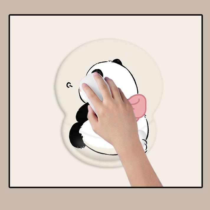 Wrist Rest Pad Panda Mouse Cute Nonslip Keyboard Hand Pillow For Women