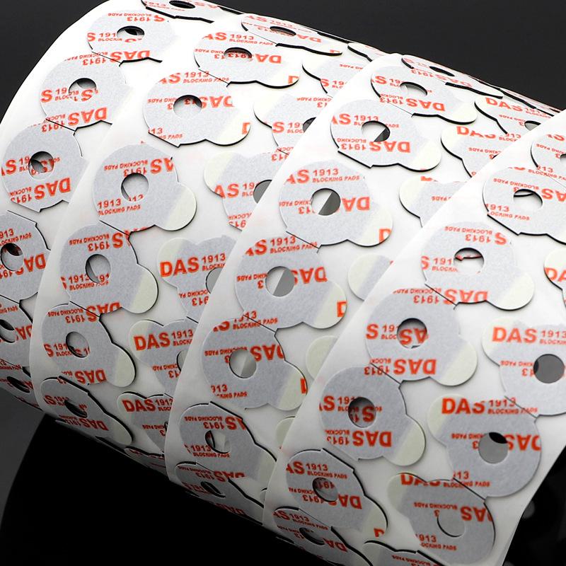 Premium Double-Sided Adhesive Lens Stickers: Non-Slip, Axis-Secure, Ideal for Edging Machines.
