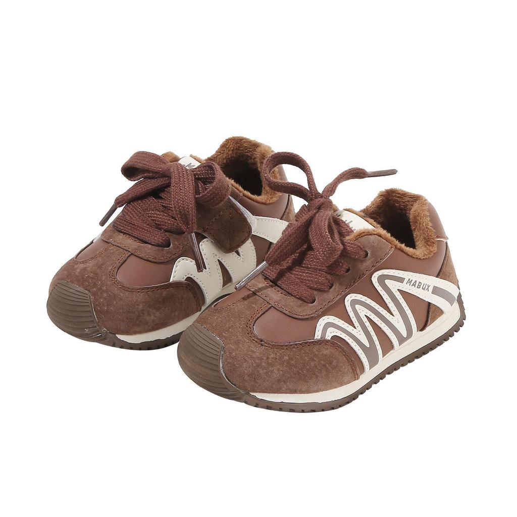 Winter Kids' Velcro Sports Shoes - Soft Sole, Fashionable for Boys & Girls