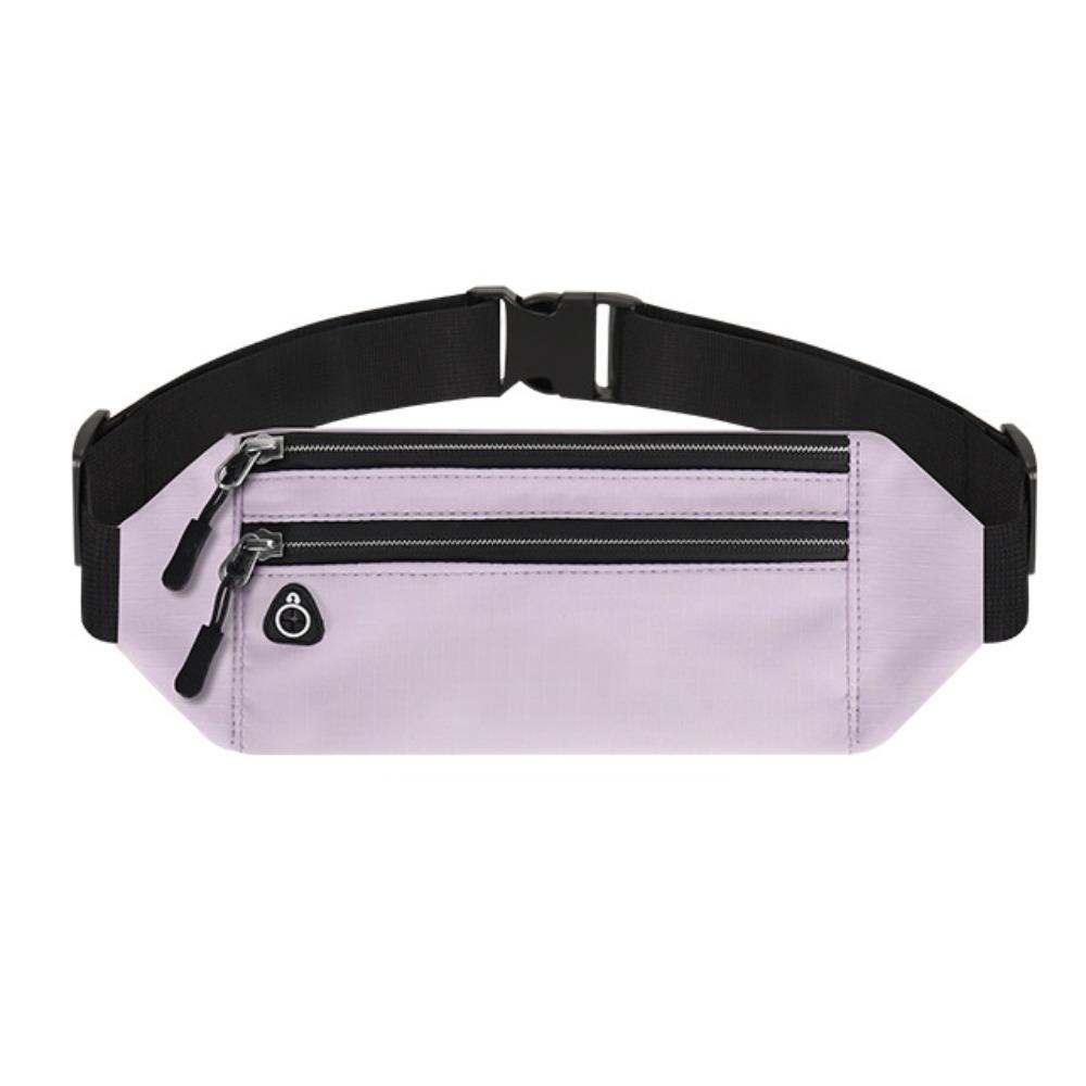 

Многофункциональные поясные сумки для бега Легкая спортивная сумка для телефона Сумка для марафона Бег Езда на открытом воздухе светло-фиолетовый
