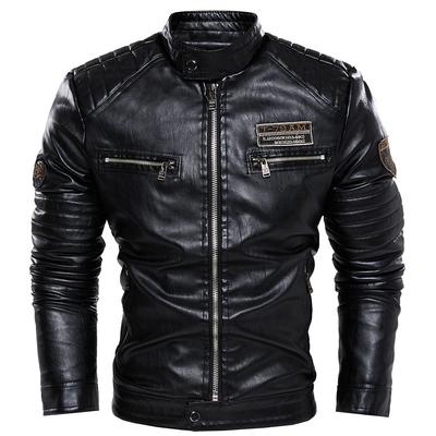 And Styles For Plush PU Oversized Men's Jacket Men's Jacket Leather Jacket Men's Jacket