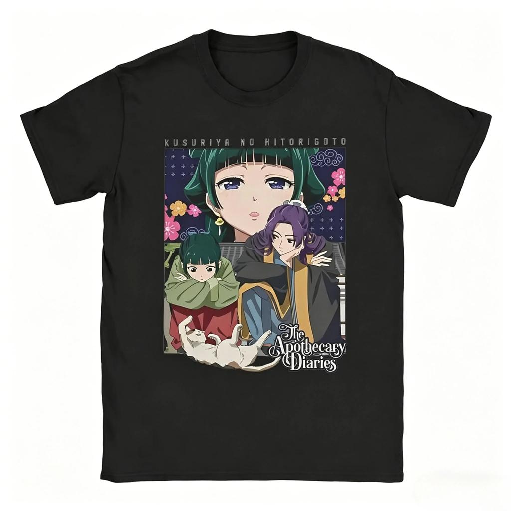 Maomao (The Apothecary Diaries) Gothic Anime Streetwear Oversized Women And Men Comfortable Fashion T-Shirt