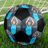 Rodri Size 5 Soccer Ball, Machine-Stitched PVC, Durable & High Bounce, All Ages Fit, Fan Merchandise, Matches & Outdoor Use.