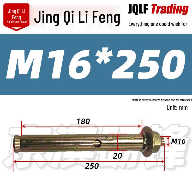 Small Head Carbon Steel Expansion Bolt - Zinc Plated Seamless Round Hole Pipe Mini