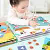 Baby Early Education Tear Book Enlightenment Quiet Book Manual Interactive Children Tear and Paste Book Educational Toys