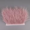 Ostrich Feathers Fringe 2M 55colors Selected Clothing Sewing Crafts Dress with Fluffy Feather Ribbon