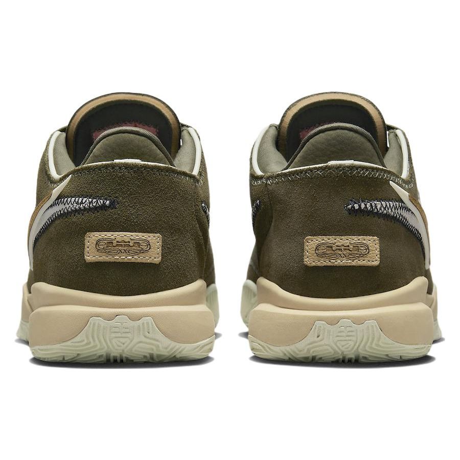 Nike LeBron 20 Olive Green Men Sneakers Multi-Color DV1193-901