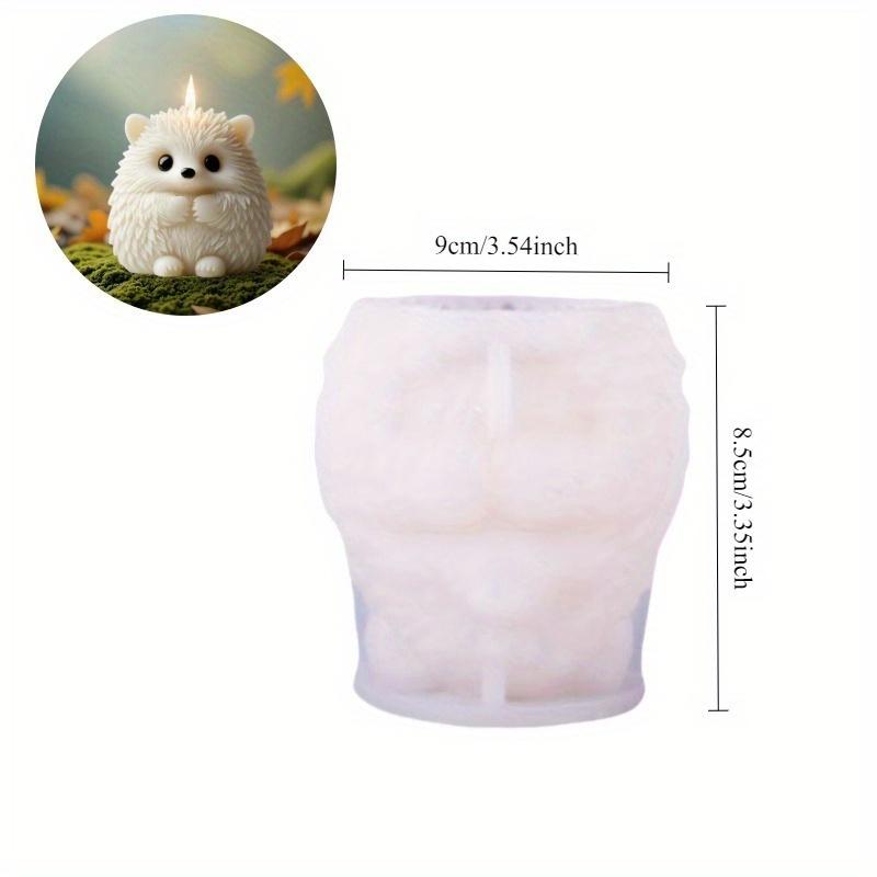 Exquisite Hedgehog Silicone Candle Mold,Easy to Demold,Suitable for Candle,Plaster | DIY Decoration,Garden Decoration, Christmas