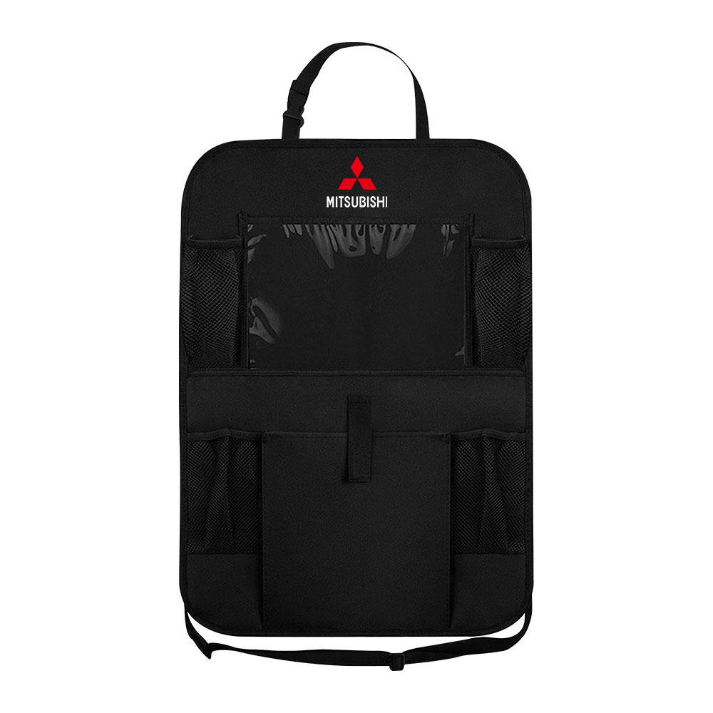 

Car Backseat Organizer with Touch Screen Tablet Holder Auto Storage Pockets Cover For Mitsubishi Outlander Lancer Asx