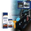 Adhesive Remover Spray 100ml for Car Multi-Surface Stain and Glue Cleaning Includes Plastic Scraper for Easy Use