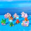 Underwater Coral Marine Life Decoration: Jellyfish & Doll Fish Tank Resin Ornaments