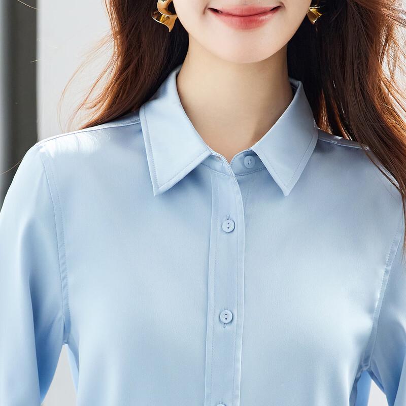 Women's Spring Chiffon Long-Sleeve Shirt