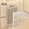 4Pcs Self Adhesive Shelf Support Punch Free Shelf Pegs Strong Load-bearing Easy Installation Cabinet Bookshelf Shelf Support