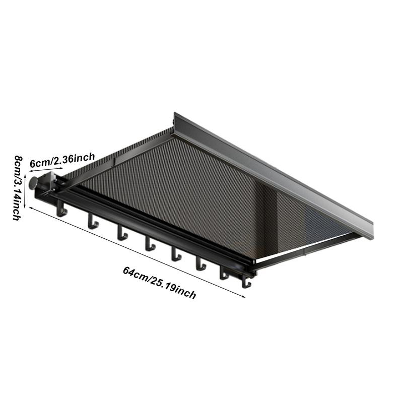 Wall Mounted Drying Racks For Laundry No Drilling Required Drying Rack Bathroom Accessories Clothes Drying Net Towel Rack Holder