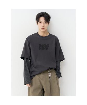Layered T-Shirt Ash