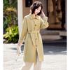 Khaki clothes women's spring and autumn new fashion temperament fresh and sweet coat coat tide