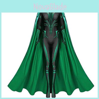 Thor3 Ragnarok Hela Pánský Dětský Body Plášť Halloween Kostým Perfektní Pro Role Play A Divadelní Představení