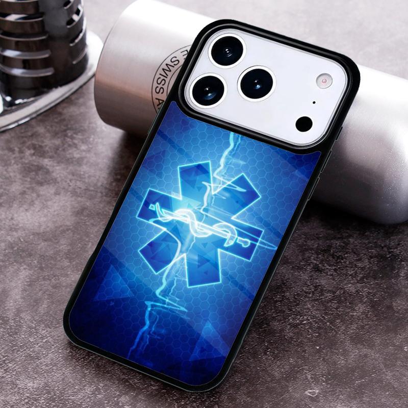 EMT EMS Medical Rescue Phone Case For iPhone 17 16 15 14 13 12 11 Pro Max Plus 17Air Soft Silicone Cover