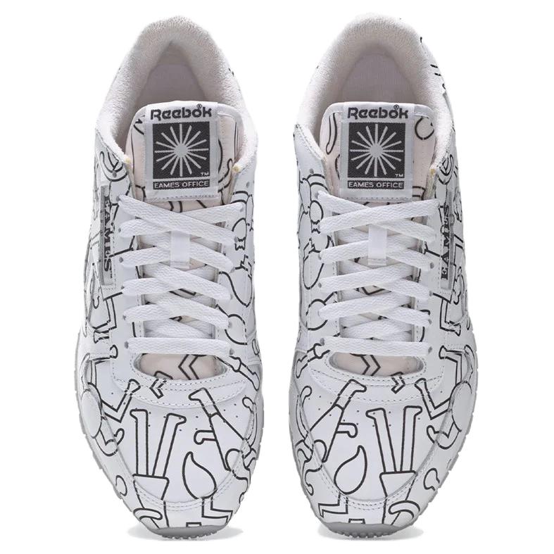 Reebok Classic Leather Eames Unisex White Black GY6393