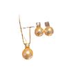Huamei Jewelry Cold Wind Pearl Necklace Australian Fritillary Pearl Pendant Earrings