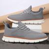 Summer Large Size 47 Lightweight Lace-up Casual Men's Shoes Breathable Fly-woven Loafers Men's Casual Shoes Men's