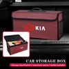 High-end Foldable Car Trunk Storage Box Leather Organizer Auto Accessorie For Kia Sportage Ceed Picanto Rio ProCeed K7 K5 K8 K9