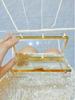 Transparent Acrylic Crossbody Chain Bag - Women's Evening Jelly Handbag