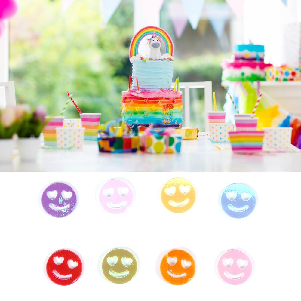 60g/Bag Colorful Sequin Birthday Wedding Party Confetti Nail Decor DIY Material AccessoriesSmiling