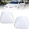 Rearview Mirror Bottom Base Holder Shell Lower For Nissan Tiida 2005-2010 White Side Holder Shell Housing Cover Car Accessories