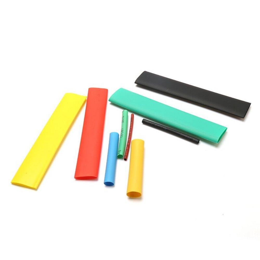 164 st Värmebeständigt Värmekrympslangkit 2:1 Krympslang Blandat Paket Kabelomslag Isolering Hylsa