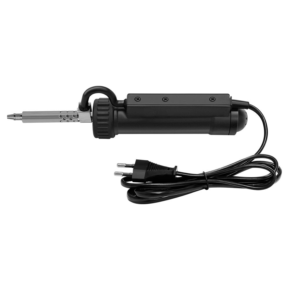 Electric Vacuum Solder Sucker Plastic Stainless Steel Removal Solder Iron Pen with EU Plug for Circuit Board Assembly for Chip