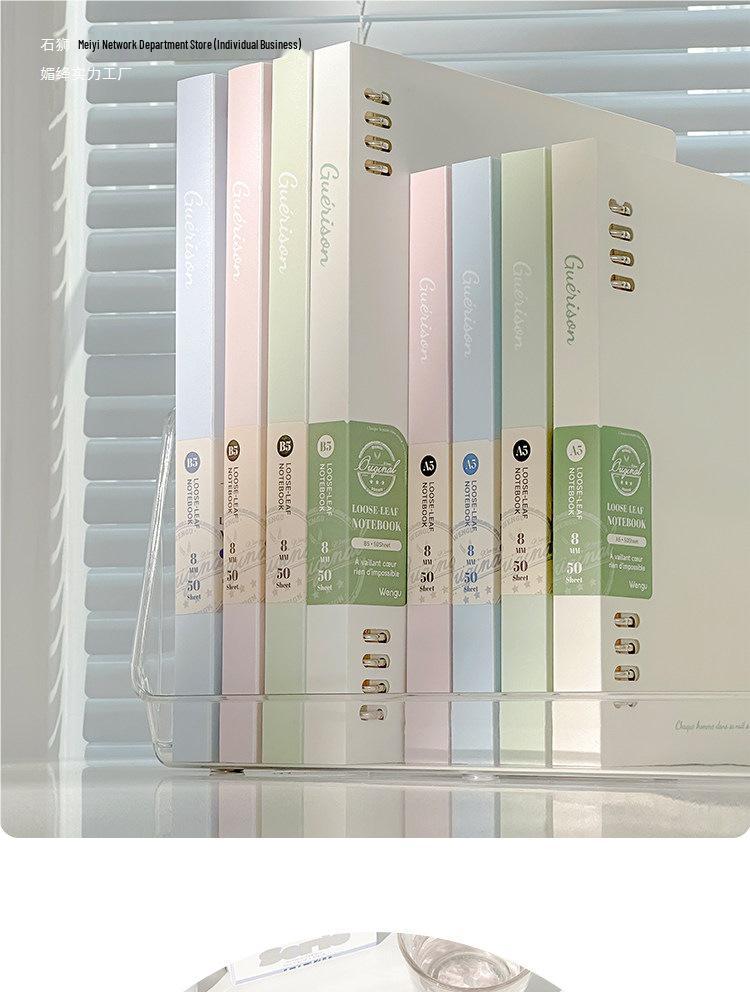 Detachable, High-Quality Loose-Leaf Notebook for Students and Graduates - Perfect for Back-to-School and Error Logging.
